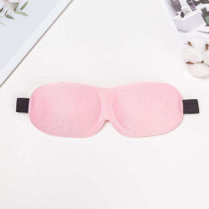 Unisex nan light-blocking travel mask with thermoformable nylon cover and wide comfort band Kalsten