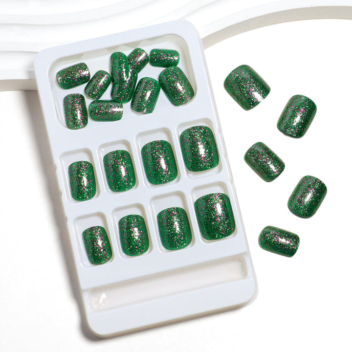Sparkling Press-On Nail Set Kalsten