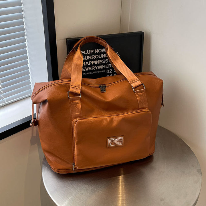 Elegant Sport Duffel Bag with Practical Outer Pocket Design Kalsten