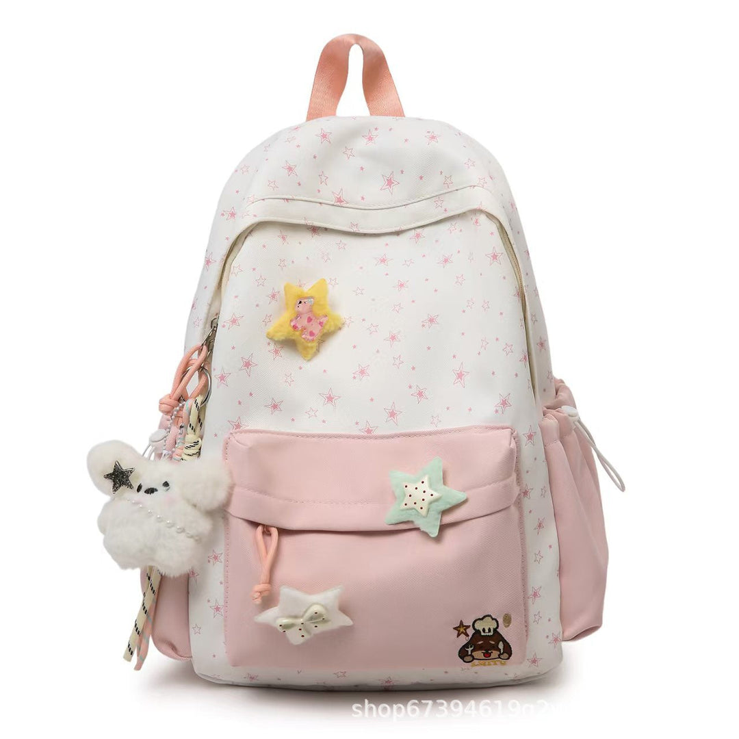 Star-themed Plush Backpack Kalsten
