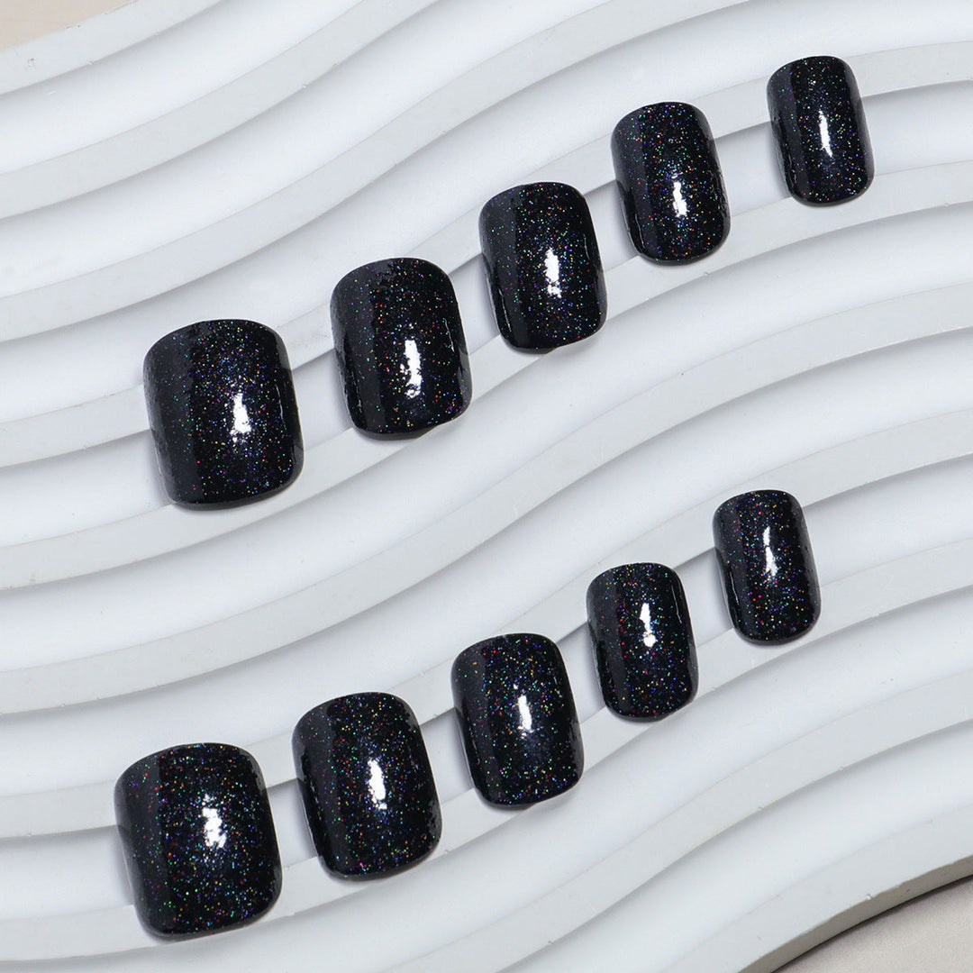 Glamorous Glitter-Infused Press-On Nail Set Kalsten