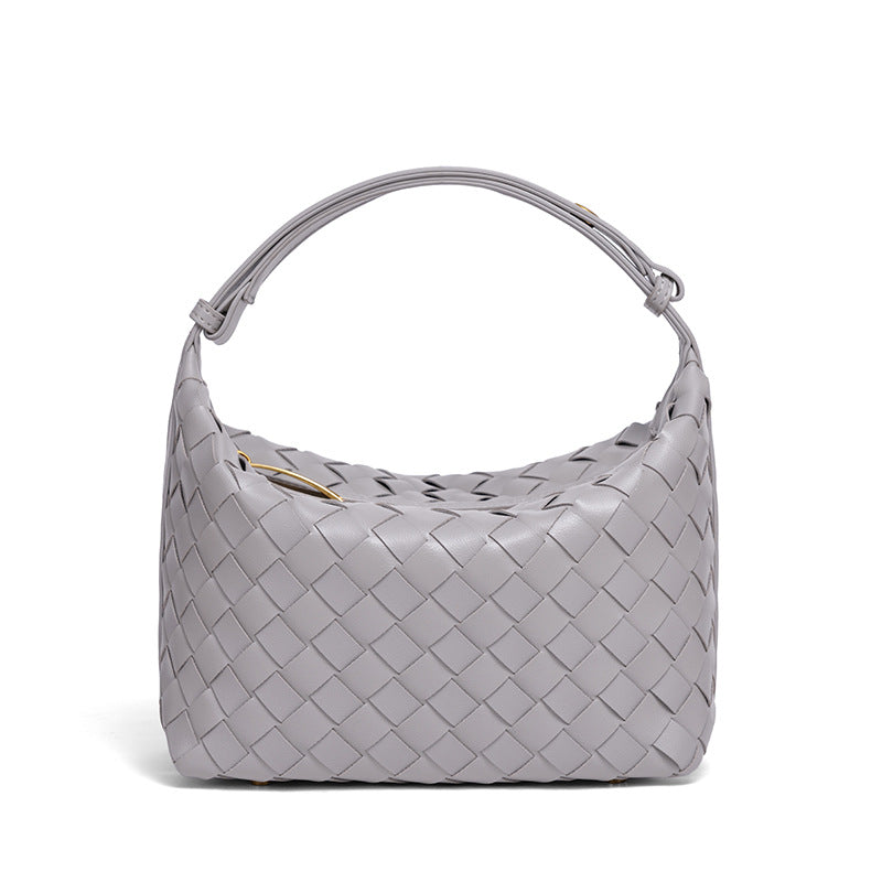 Woven Leather Handbag Acalora