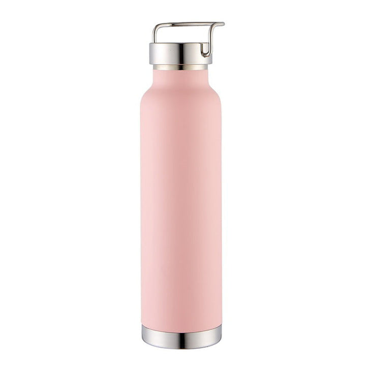 Double-Wall Vacuum Insulated Stainless Steel Water Bottle With Twist-Lock Carry Lid
