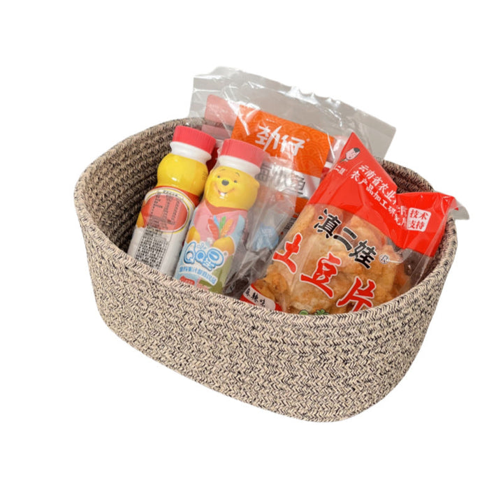 Women's elegant storage basket made of high-quality natural material Kalsten