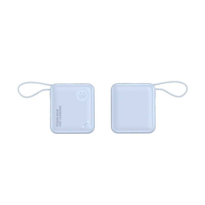 Compact power bank with fast charging function and carrying strap Kalsten