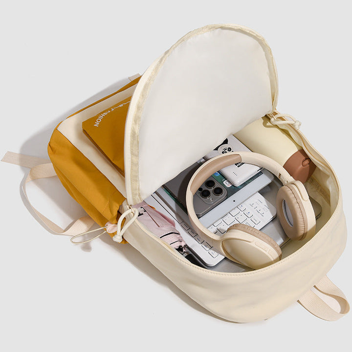 Fashionable backpack with practical outer pockets Kalsten