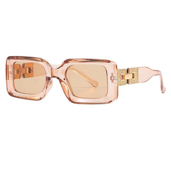 Women's Polygon Sunglasses with Glamorous Decorative Frame Kalsten