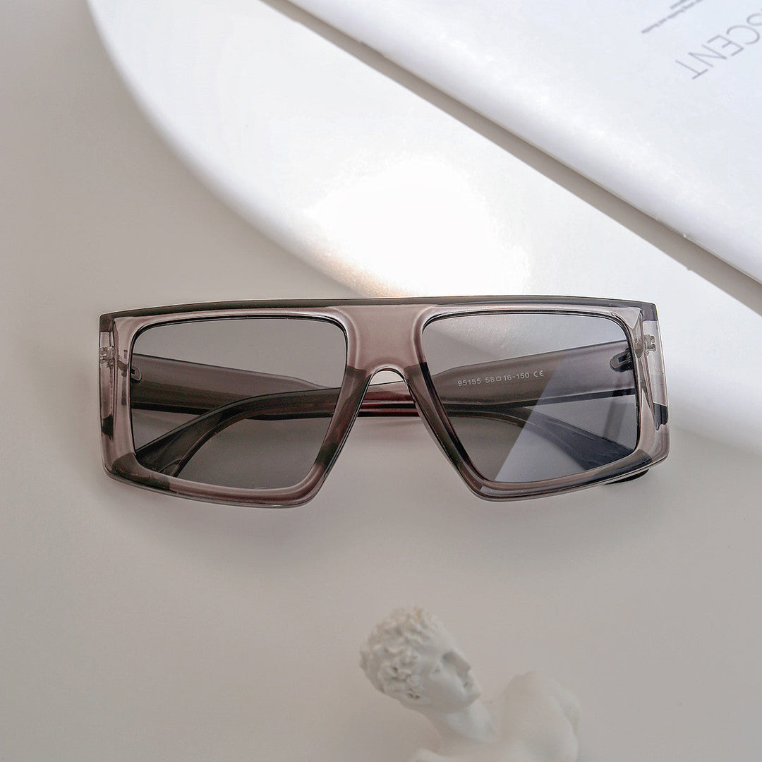 Women oversized geometric sunglasses Kalsten