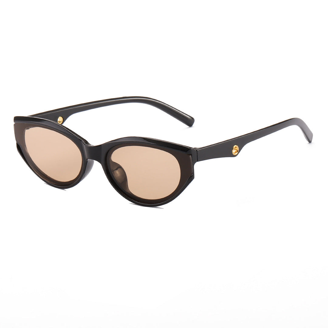 Women's Cat-Eye Sunglasses with Transparent, Modern Design Kalsten