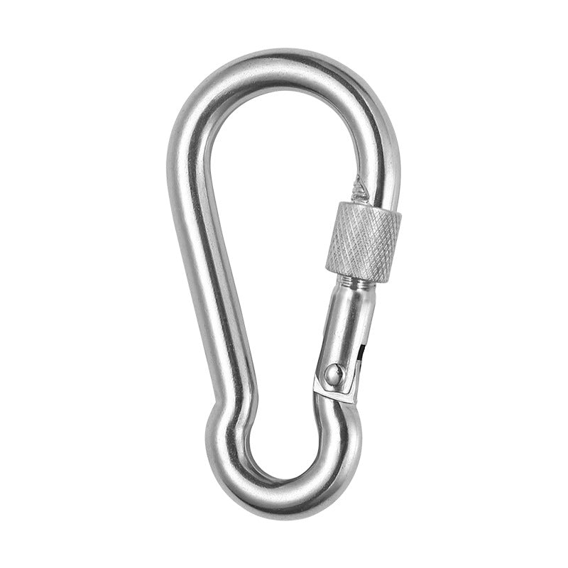 Safety Carabiner With Screw Lock And High Performance Structure Kalsten