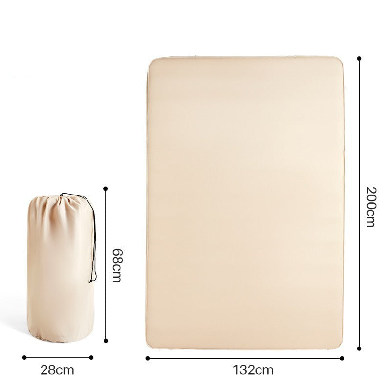 thick inflatable camping mattress with integrated pillow and puncture-resistant TPU shell Kalsten