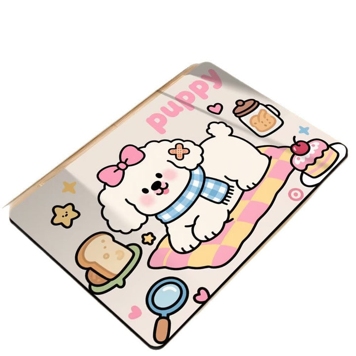 Cute Cartoon Dog Shower Mat Kalsten