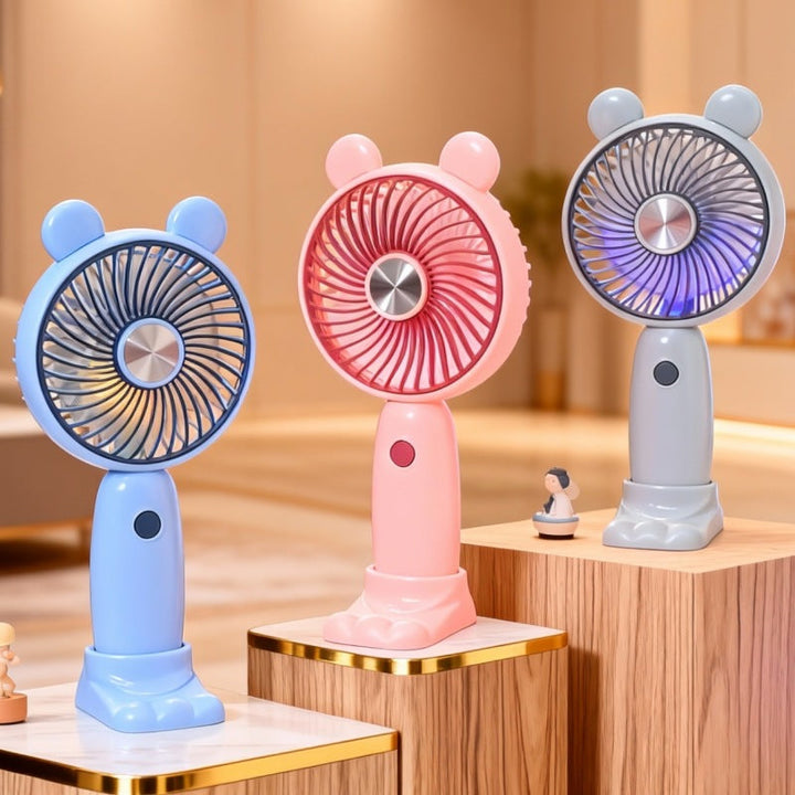 Women's portable hand fan with LED display Kalsten
