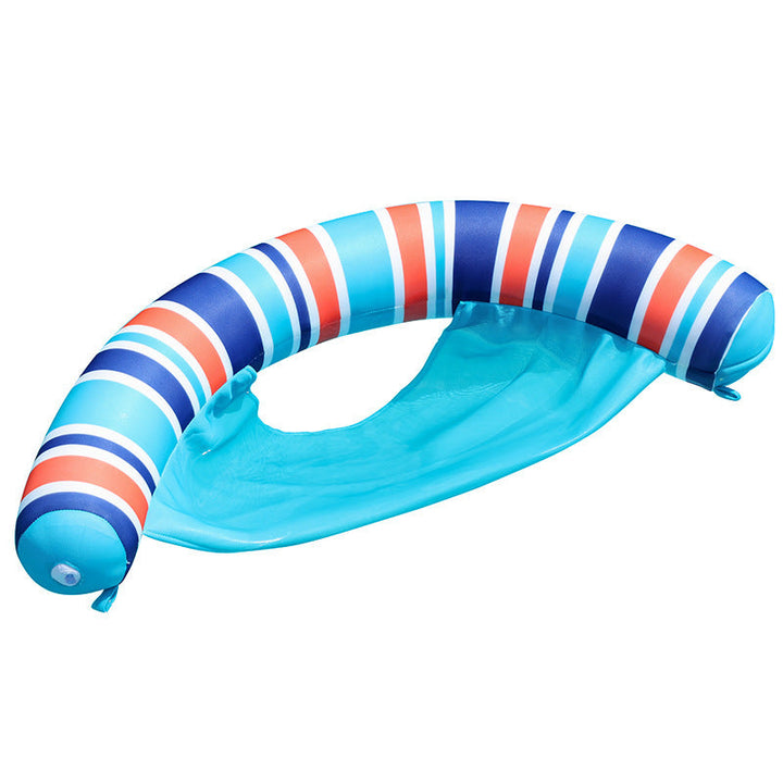 Women Inflatable Swim Lounge with Mesh Support Kalsten