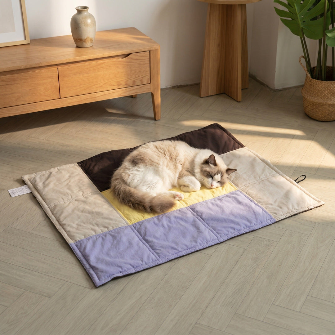 Comfortable Quilted Dog Bed