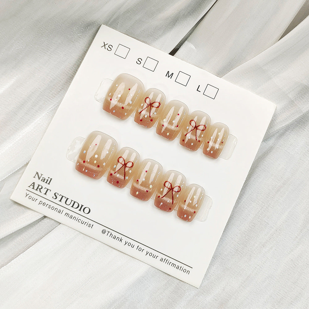 Artificial Glitter Nail Tips Kalsten