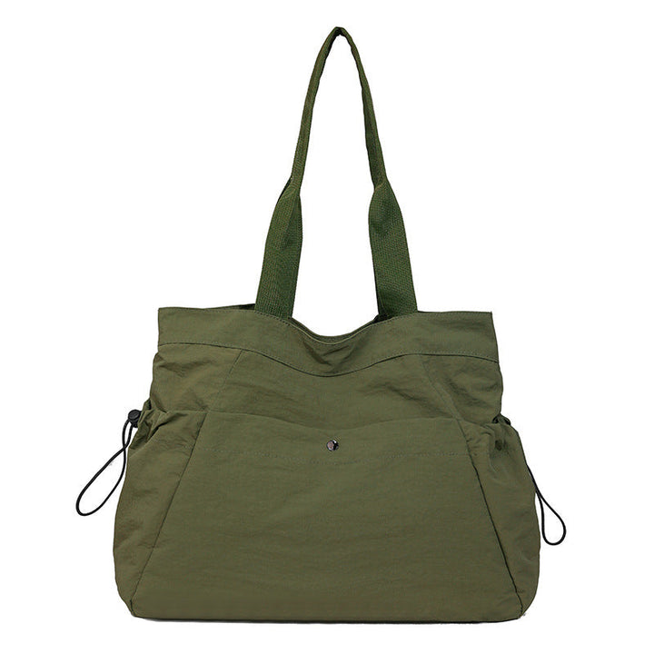 Spacious And Functional Tote Bag With Side Pockets Kalsten