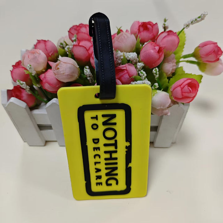 Unisex Luggage Tag with Personal Identification Message Kalsten