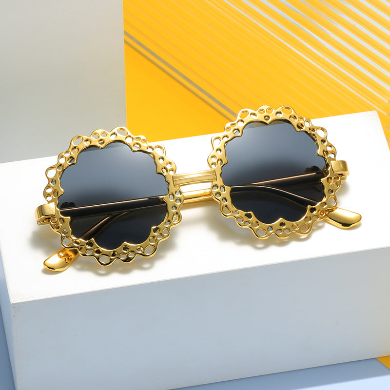 Women's stylish sunglasses with flower-shaped frame Kalsten