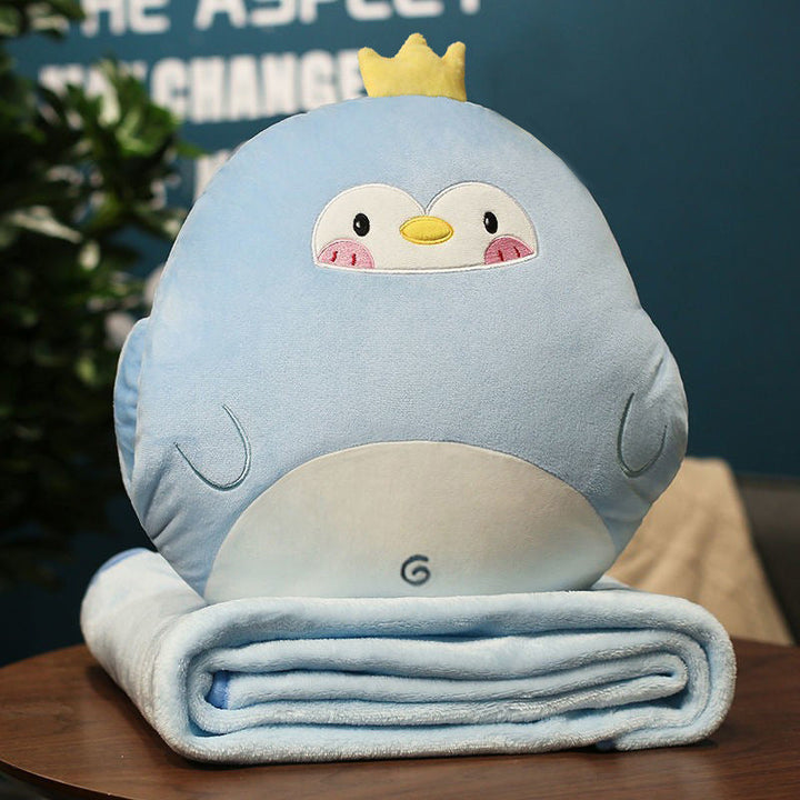 Plush carrot cushion and blanket set Kalsten