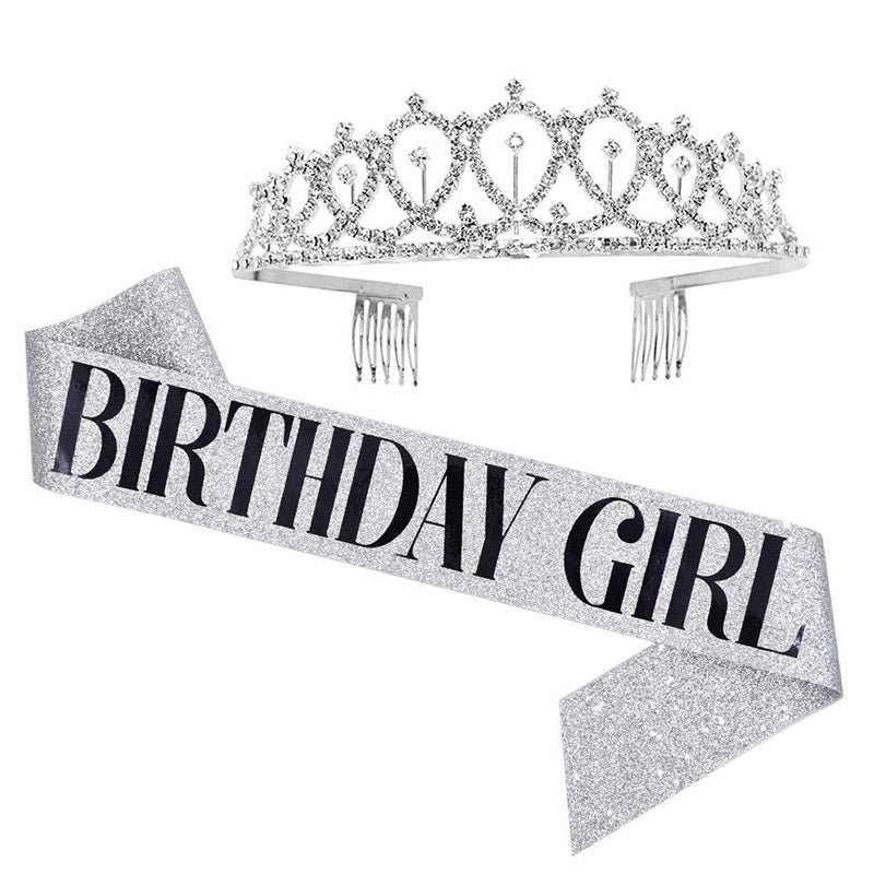 Women's Birthday Crown and Band Kalsten