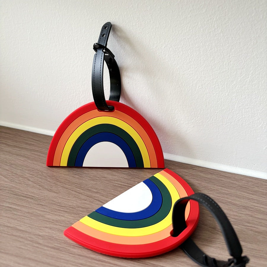 Silicone Rainbow Luggage Tag Kalsten