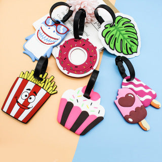Unisex Playful Ice Cream-Themed Luggage Tag Kalsten