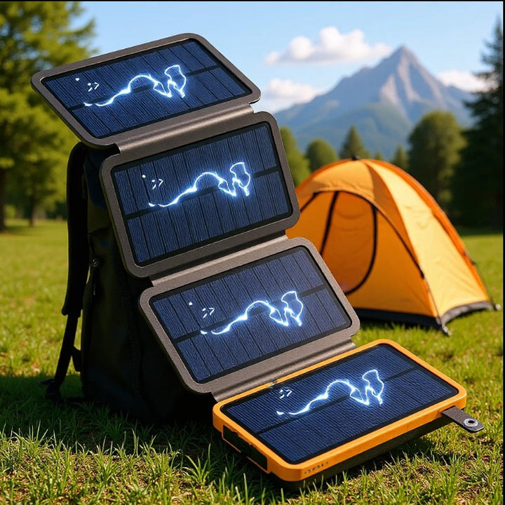 Solar Charger with Foldable Design by Kalsten