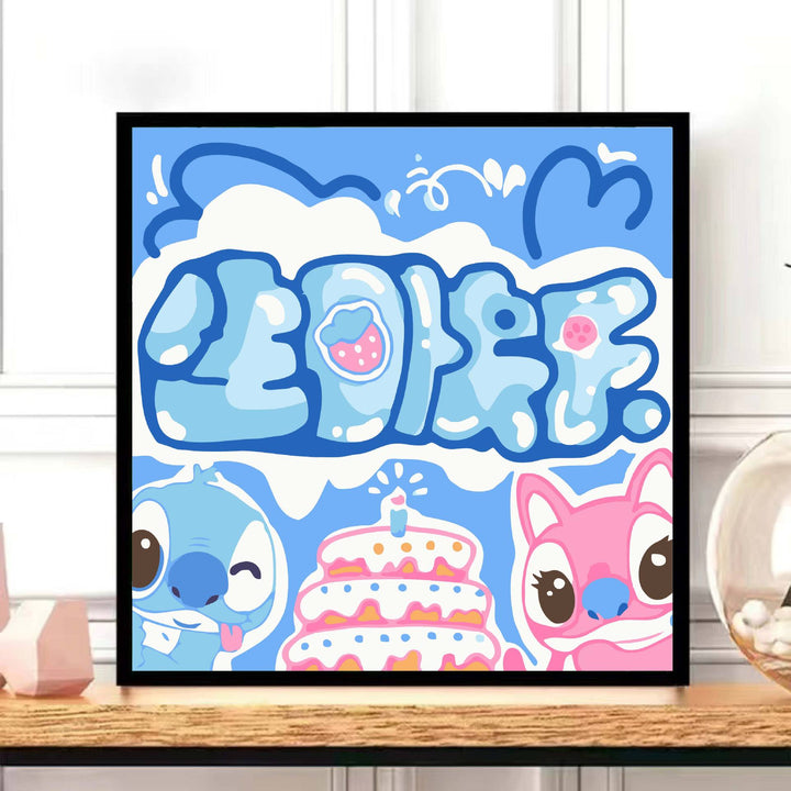 Cartoon Character Canvas Art Print Kalsten