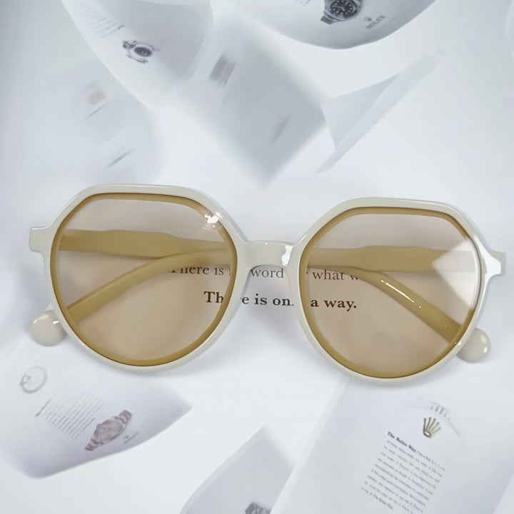 Women’s Geometric Sunglasses with Extravagant Accent Kalsten