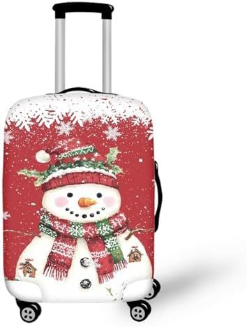 Unisex nano elastic suitcase cover with horse and sunflower motif, stretchable stretch protection for hard shell trolley with zipper Kalsten