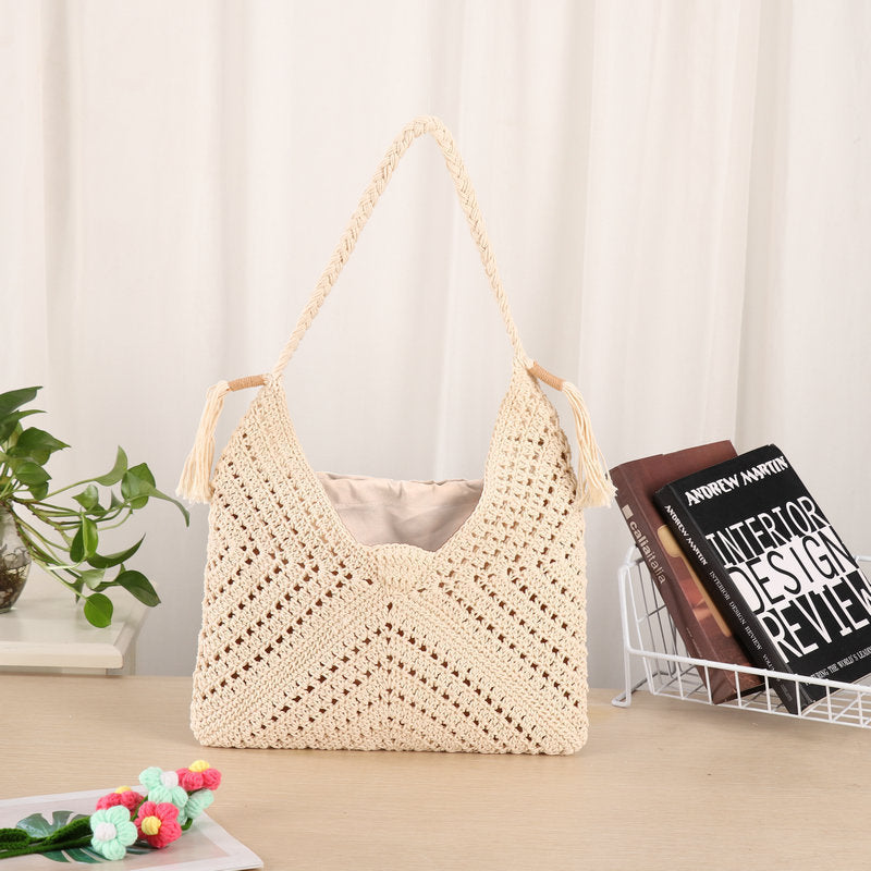 Handmade Macrame Shopper Bag Kalsten