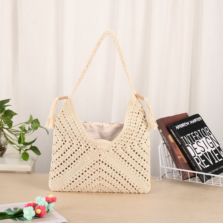 Handmade Macrame Shopper Bag Kalsten