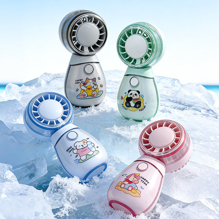 Unisex Portable Mini Fan with Cute Animal Design Kalsten