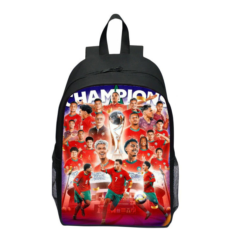 Sporty backpack with Wm trophy design Kalsten