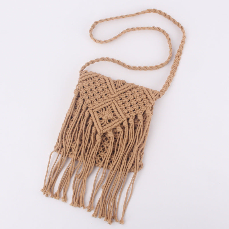 Hand-knotted fringe bag Kalsten