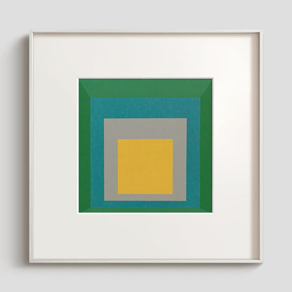 Geometric Abstract Framed Wall Decoration