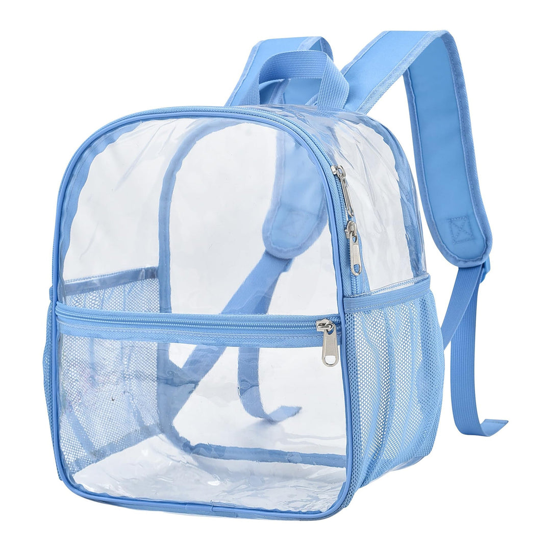 Unisex transparent backpack with functional design and multiple compartments Kalsten