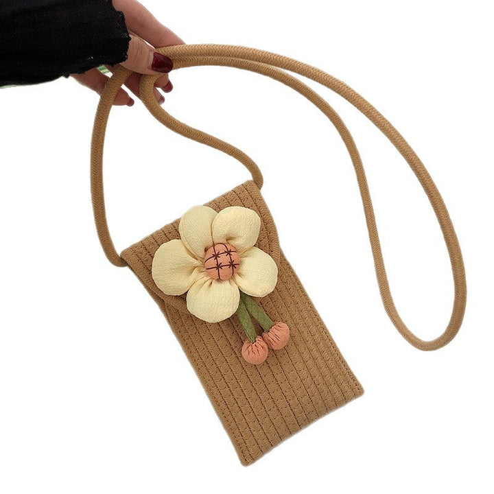 Flower pattern shoulder bag Kalsten