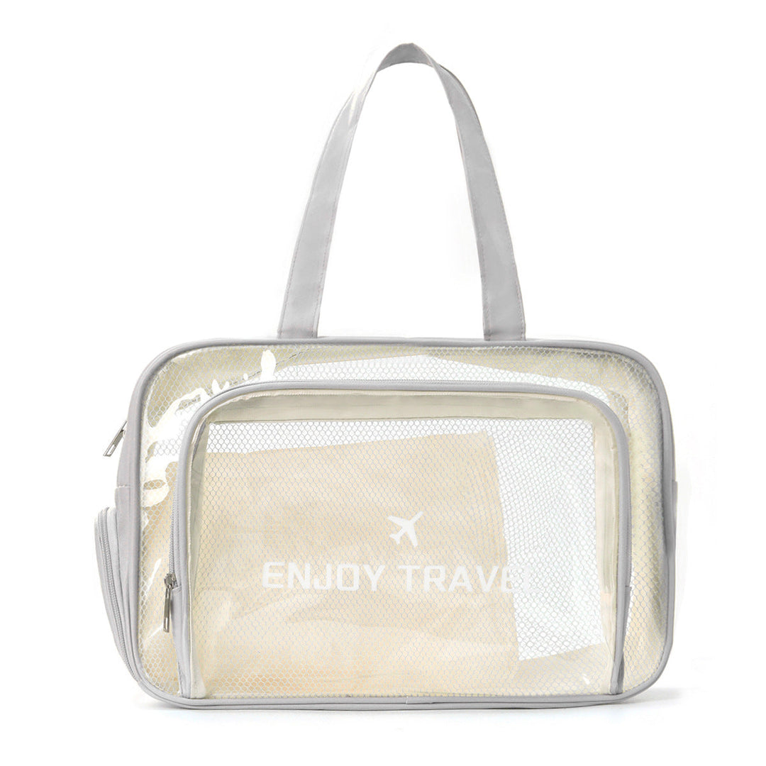 Transparent Travel Bag with Versatile Compartments Kalsten