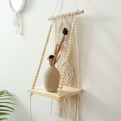 Decorative Macramé Swing Shelf Acalora