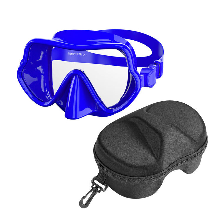 Diving mask with wide field of vision and comfortable wearing comfort Kalsten