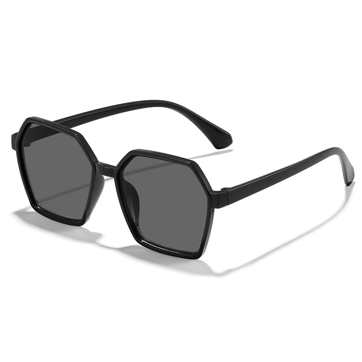 Women elegant sunglasses in modern hexagon design Kalsten