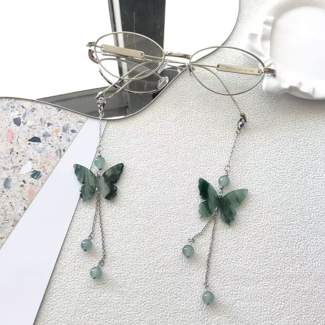 Elegant Butterfly Dangle Eyewear Chain Kalsten