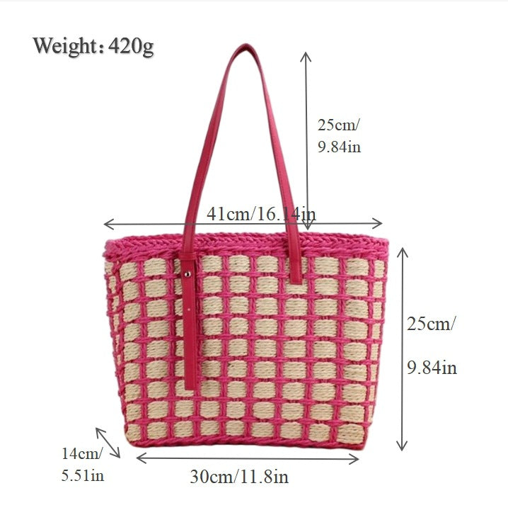 Handwoven basket bag Kalsten