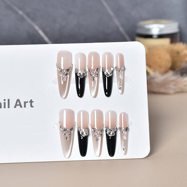 Trendy Acrylic Press-On Nail Extensions Kalsten