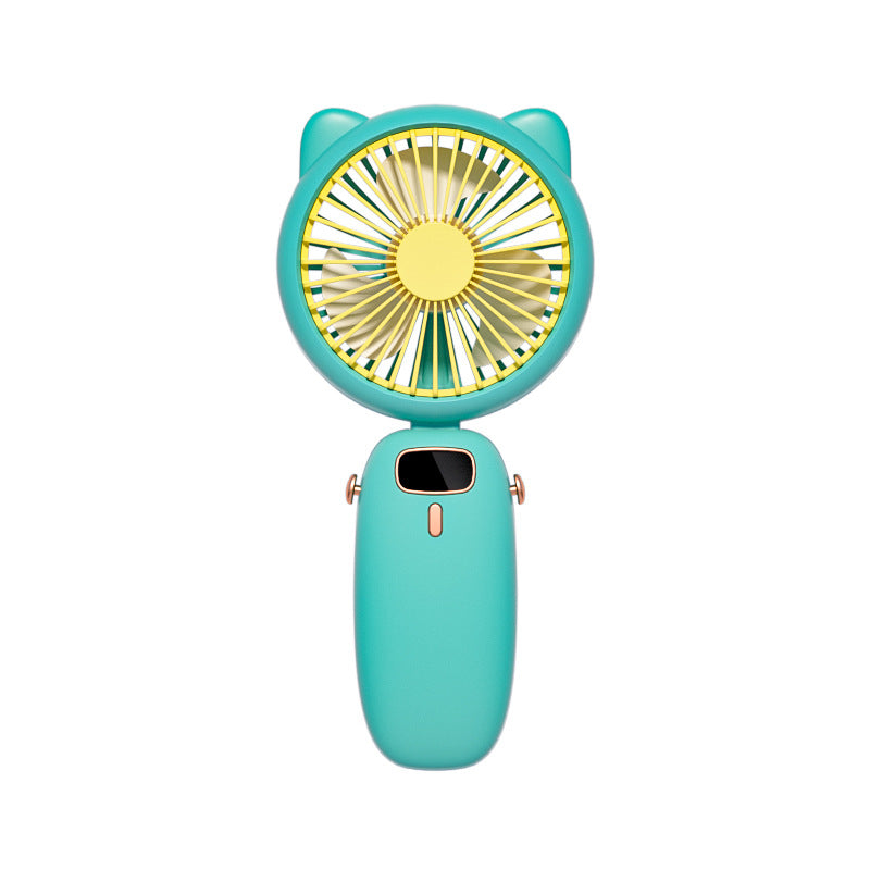 Cute Cat-Themed Handheld Fan Kalsten