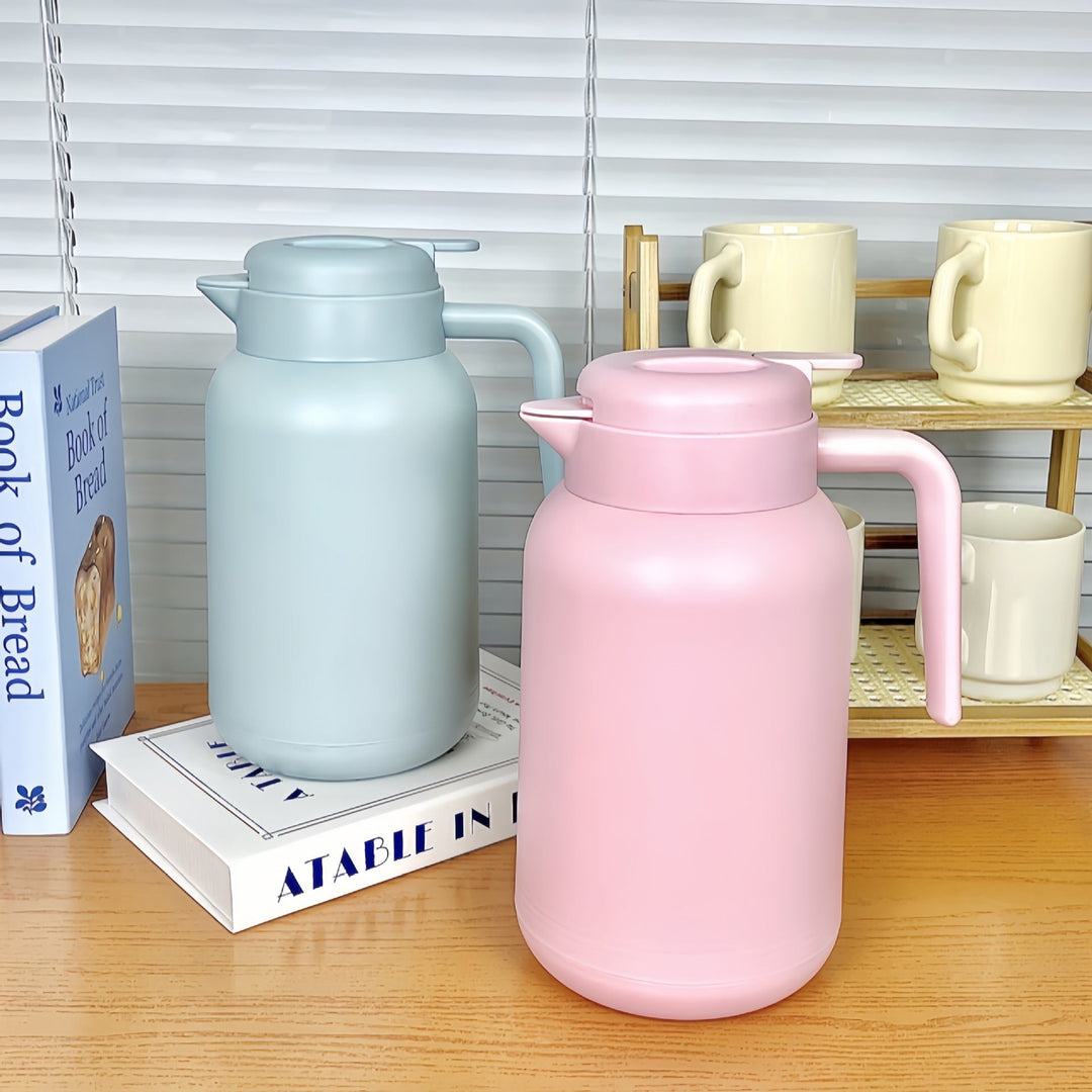 Women's insulated thermos with innovative leak protection and ergonomic handle Kalsten