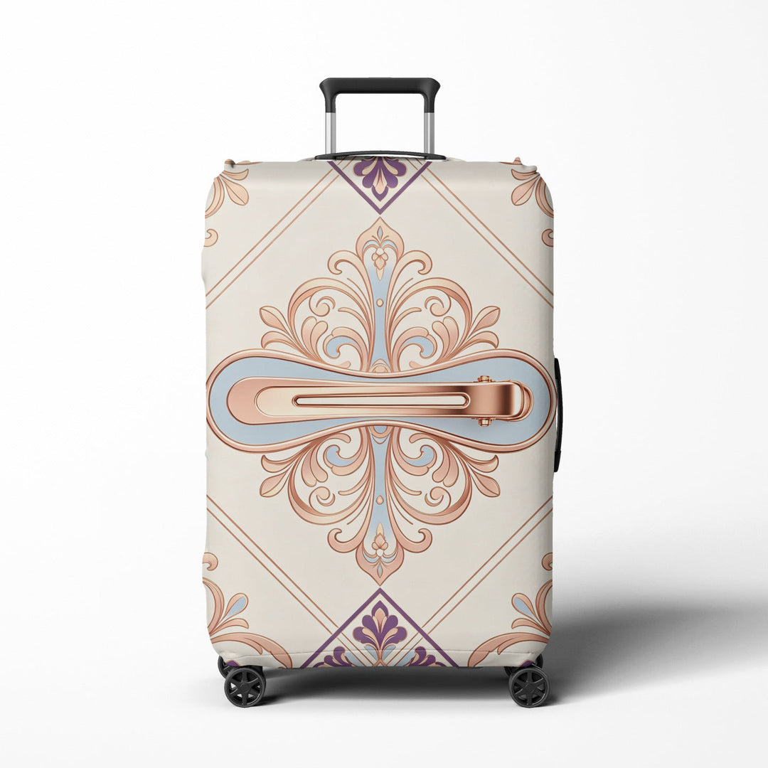 Women's suitcase with unique hand-drawn design Kalsten