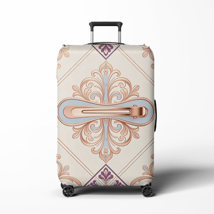 Women's suitcase with unique hand-drawn design Kalsten